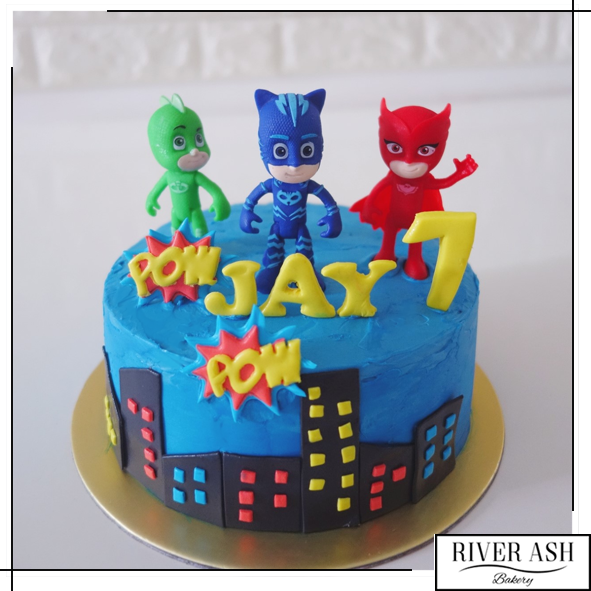 bolo festa pj masks