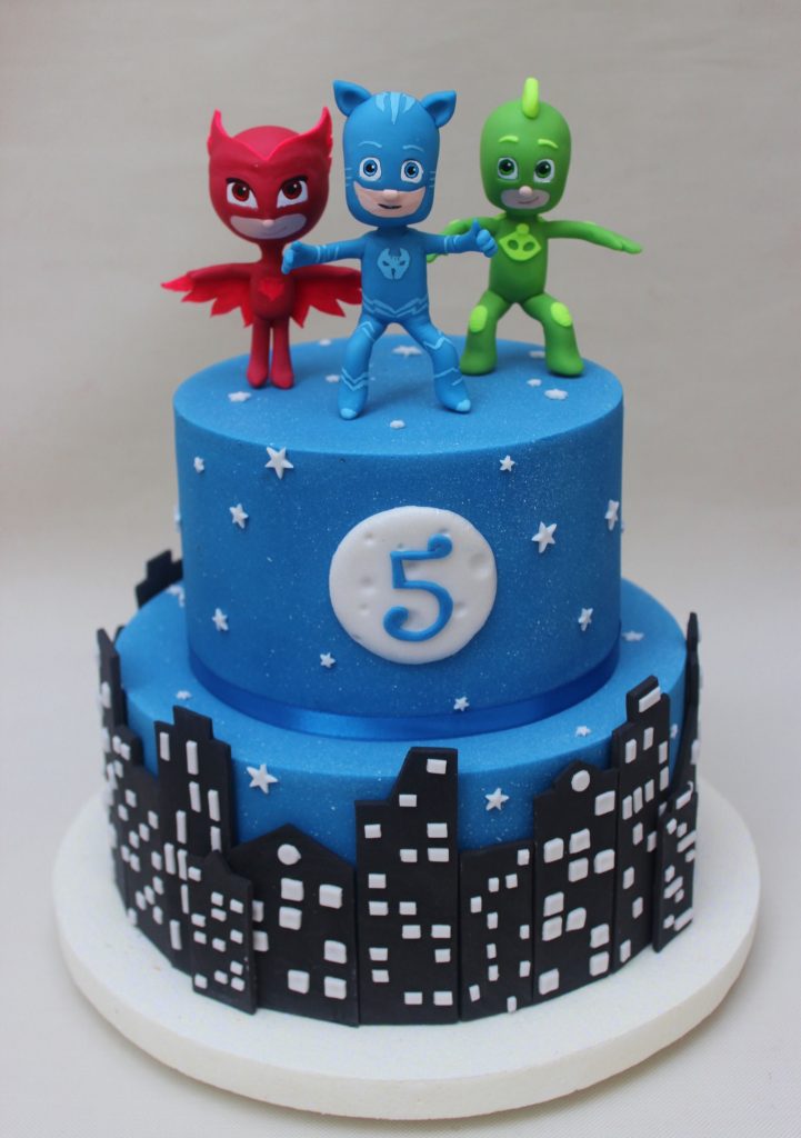 bolo festa pj masks