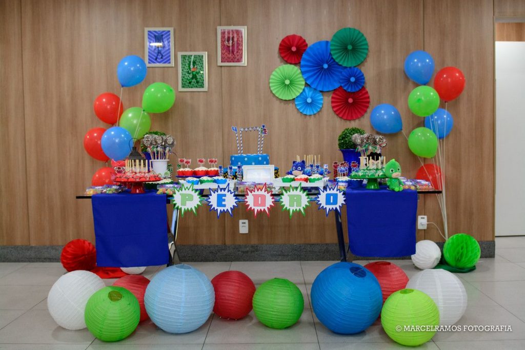 festa pj masks simples