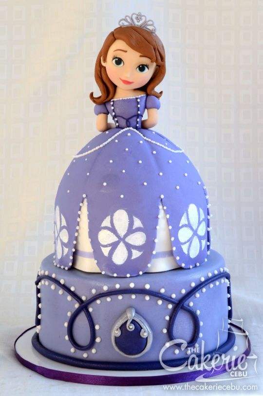 bolo decorado festa princesa sofia