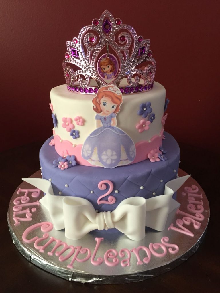 bolo decorado festa princesa sofia