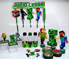 kit lembrancinha minecraft