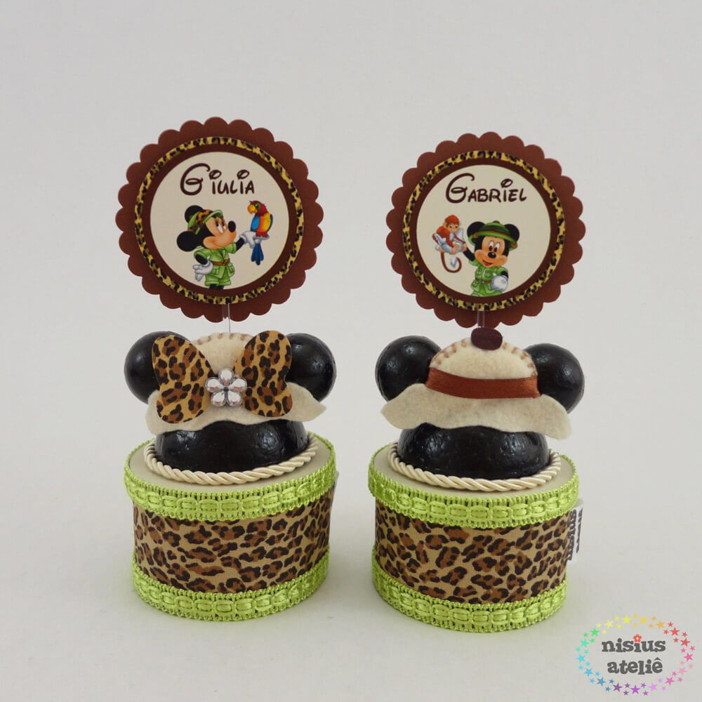 lembrancinha mickey safari