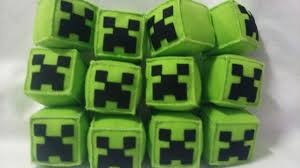 lembrancinha minecraft feltro