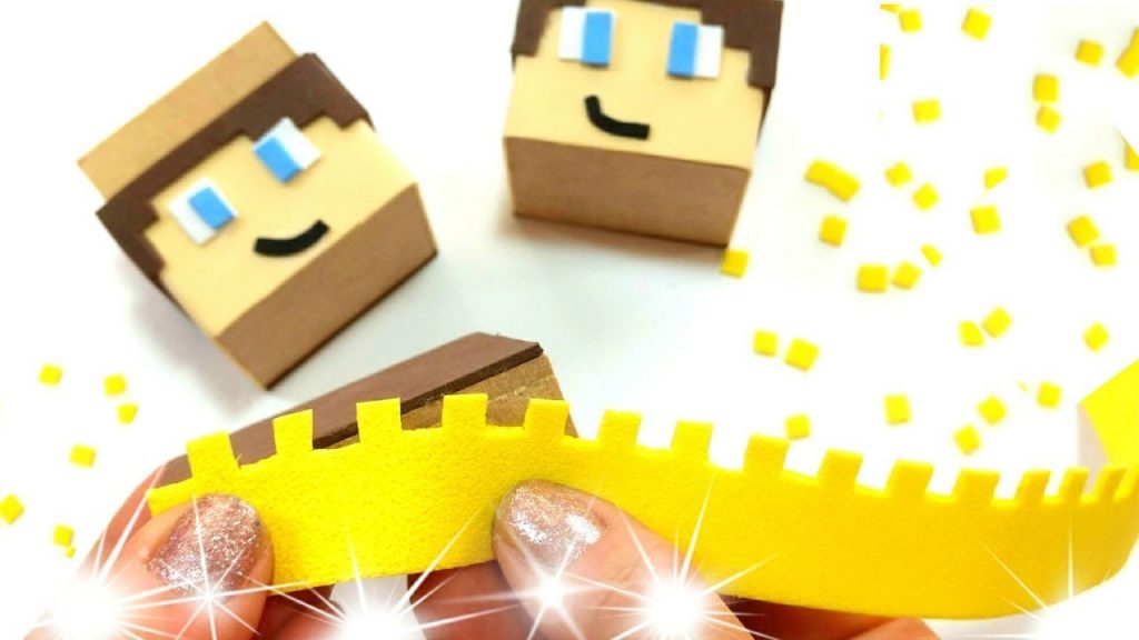 lembrancinha minecraft simples