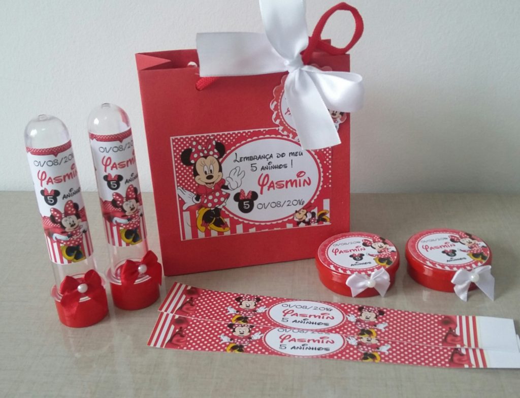 lembrancinhas da minnie vermelha