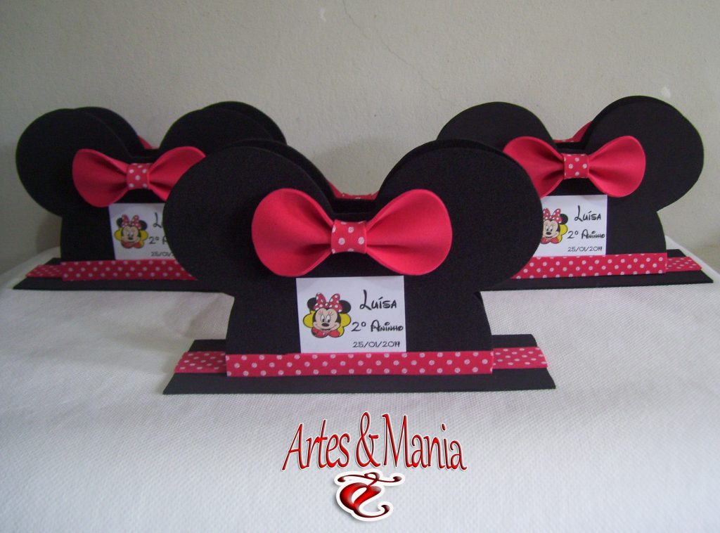 lembrancinhas da minnie em eva