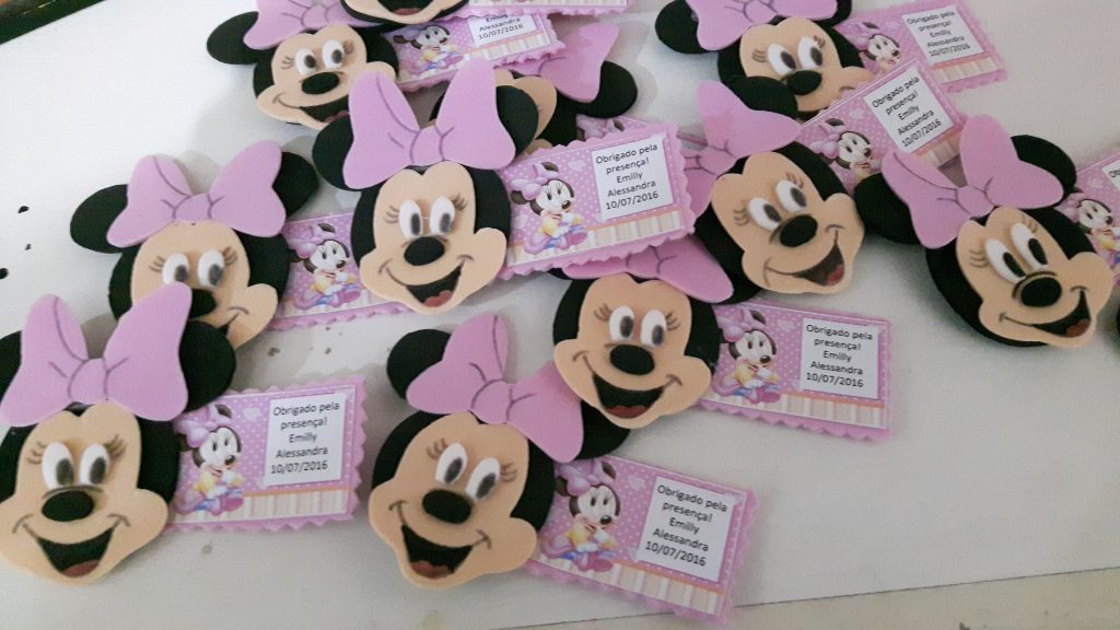 lembrancinhas da minnie fácil de fazer