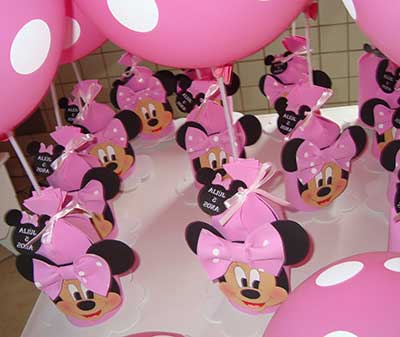 embrancinhas da minnie rosa fácil de fazer