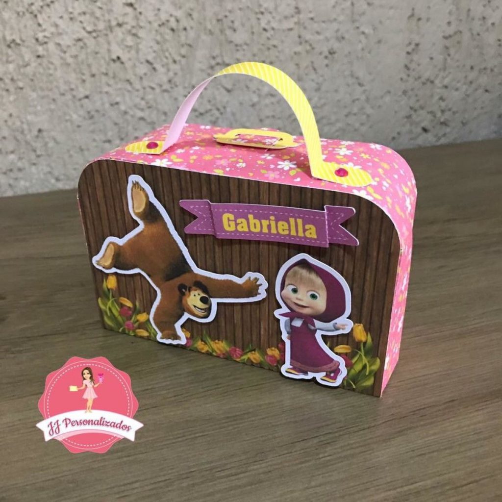 Lembrancinhas personalizadas Masha e o Urso