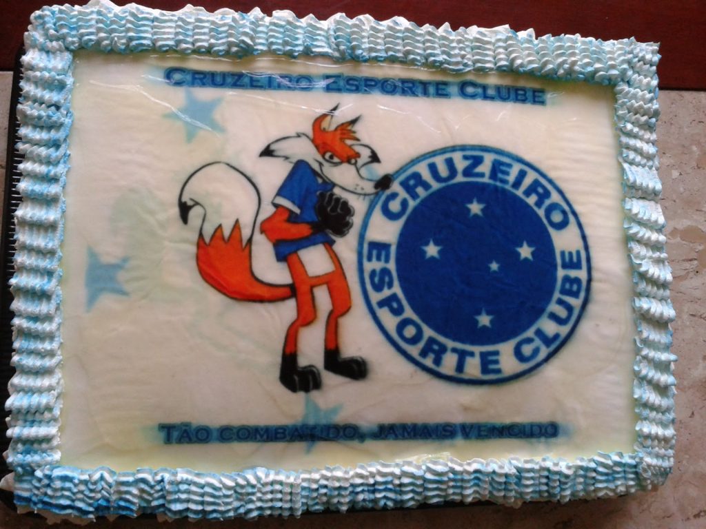 bolo do cruzeiro em papel arroz