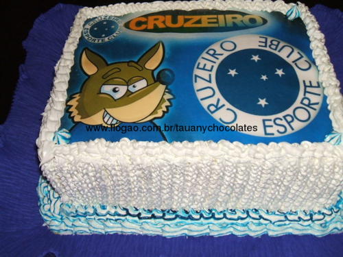 bolo do cruzeiro em papel arroz