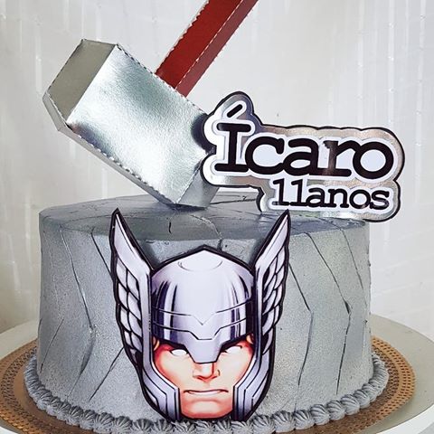 bolo do thor pasta americana