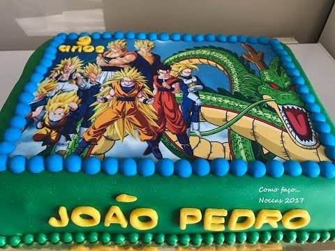 bolo dragon ball pasta americana