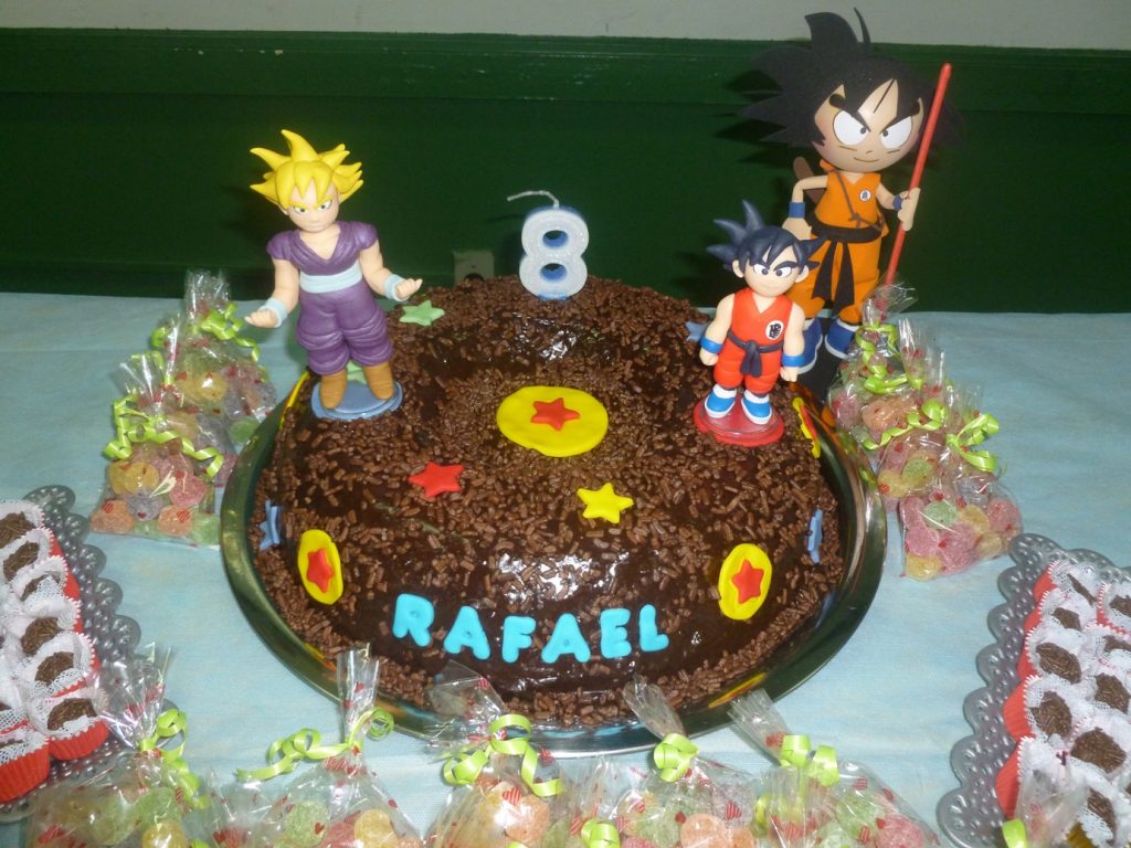 bolo dragon ball simples