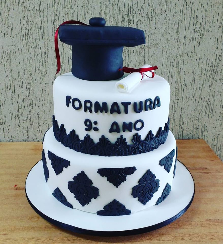 bolo de formatura 9 ano