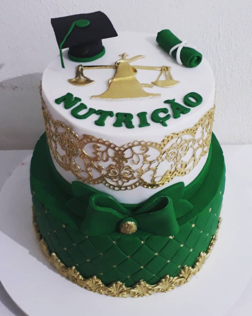 bolo de formatura nutrição