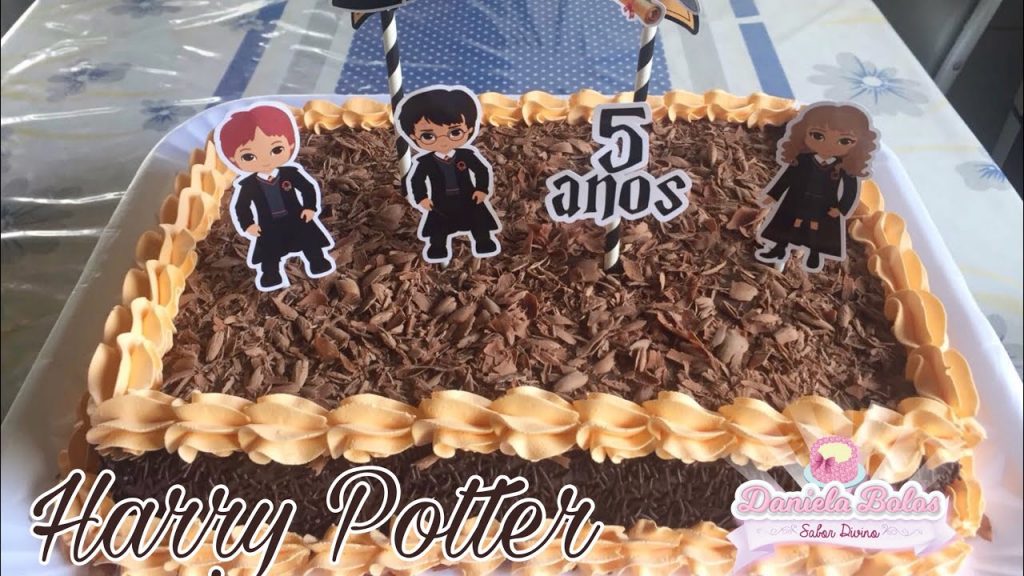 bolo harry potter chantilly