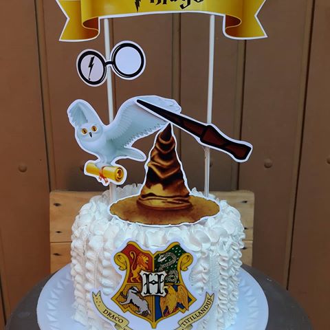 bolo harry potter chantilly