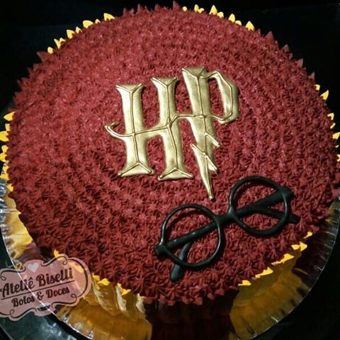 bolo harry potter chantilly