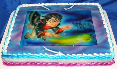 bolo harry potter papel arroz