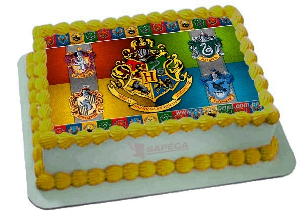 bolo harry potter papel arroz