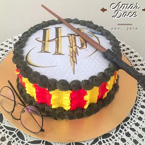 bolo harry potter chantininho