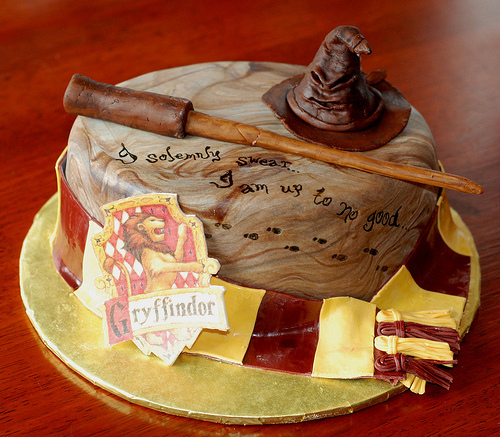 bolo harry potter grifinoria