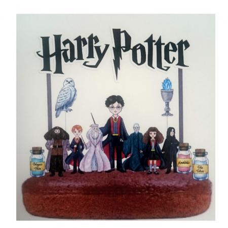 topo de bolo harry potter