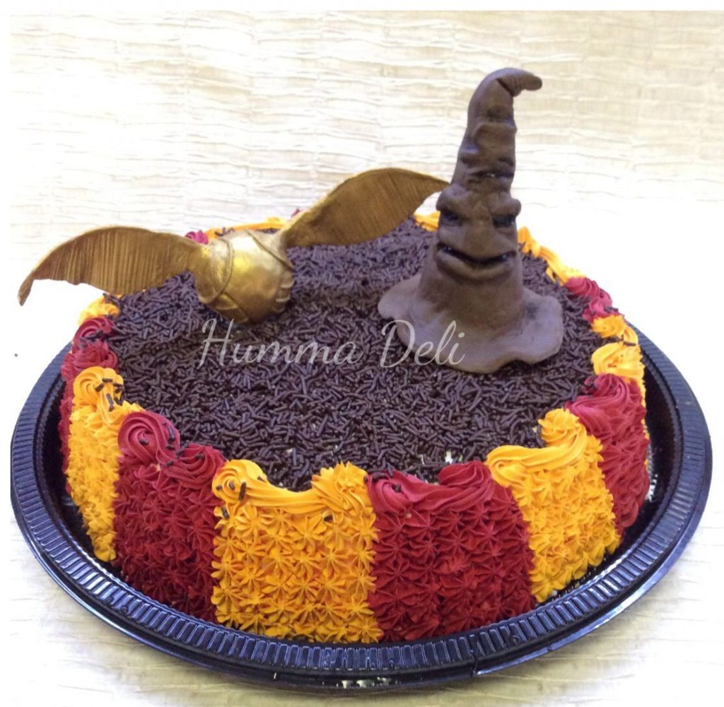 bolo harry potter chantilly