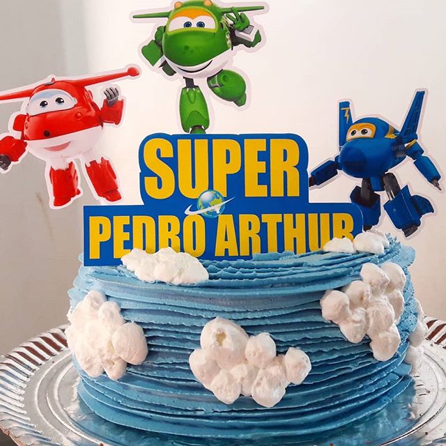 bolo super wings chantininho