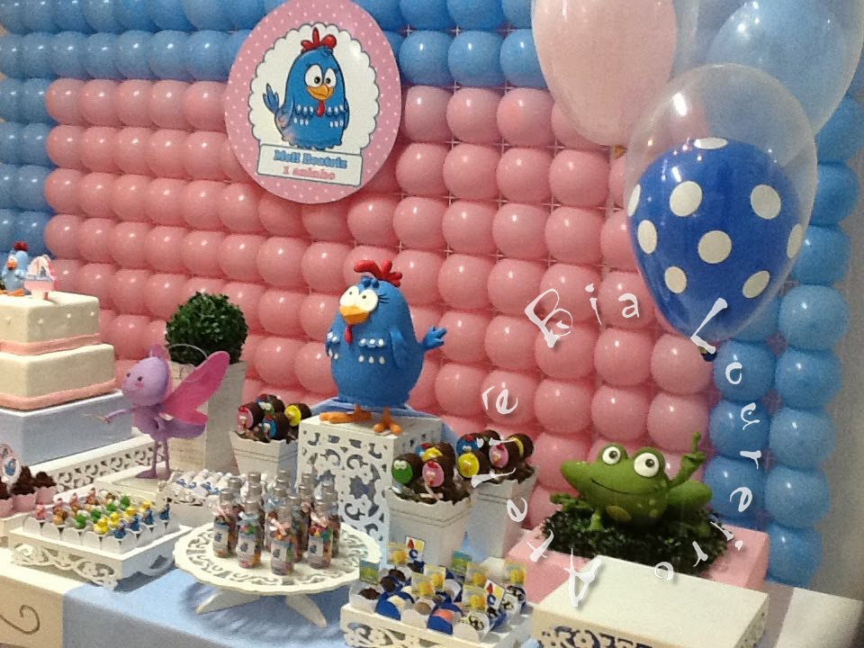 festa de 1 ano galinha pintadinha