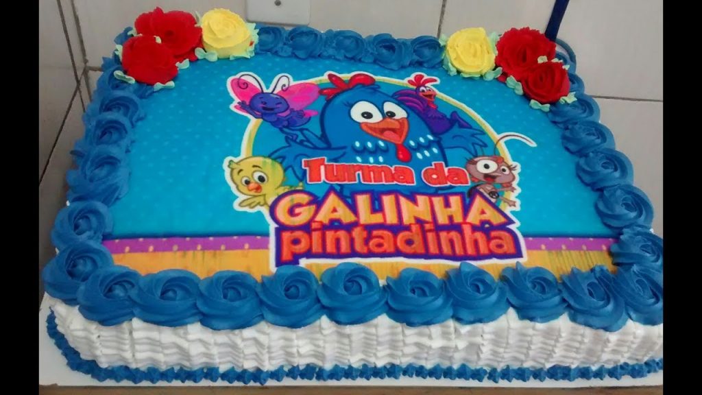 bolo festa galinha pintadinha