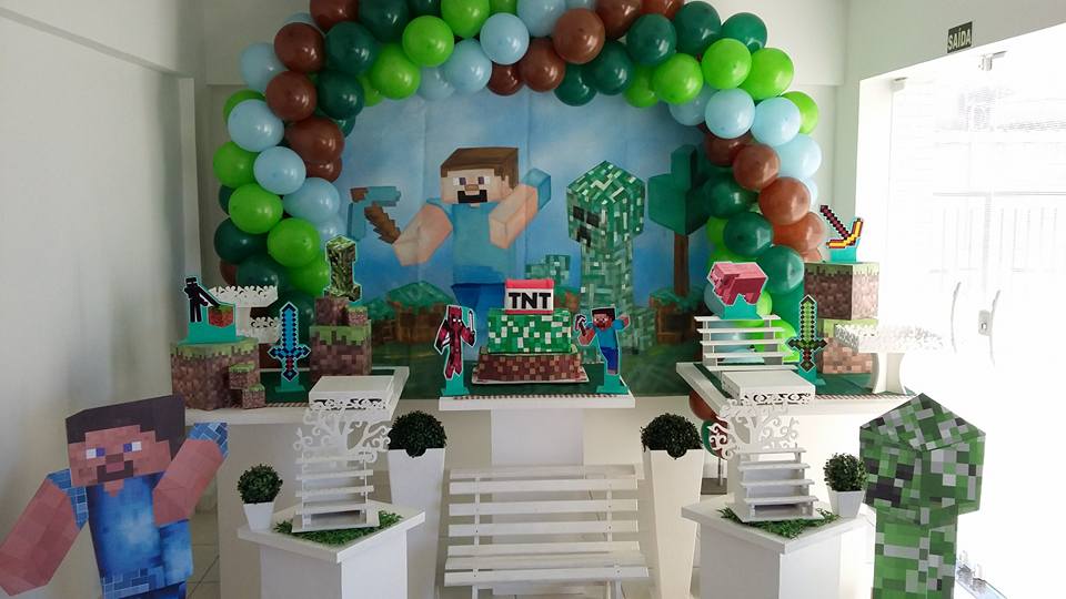 festa simples minecraft