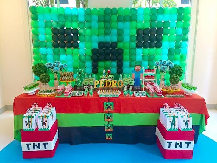 festa simples minecraft