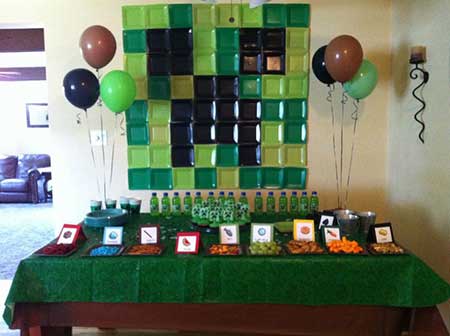 festa simples minecraft