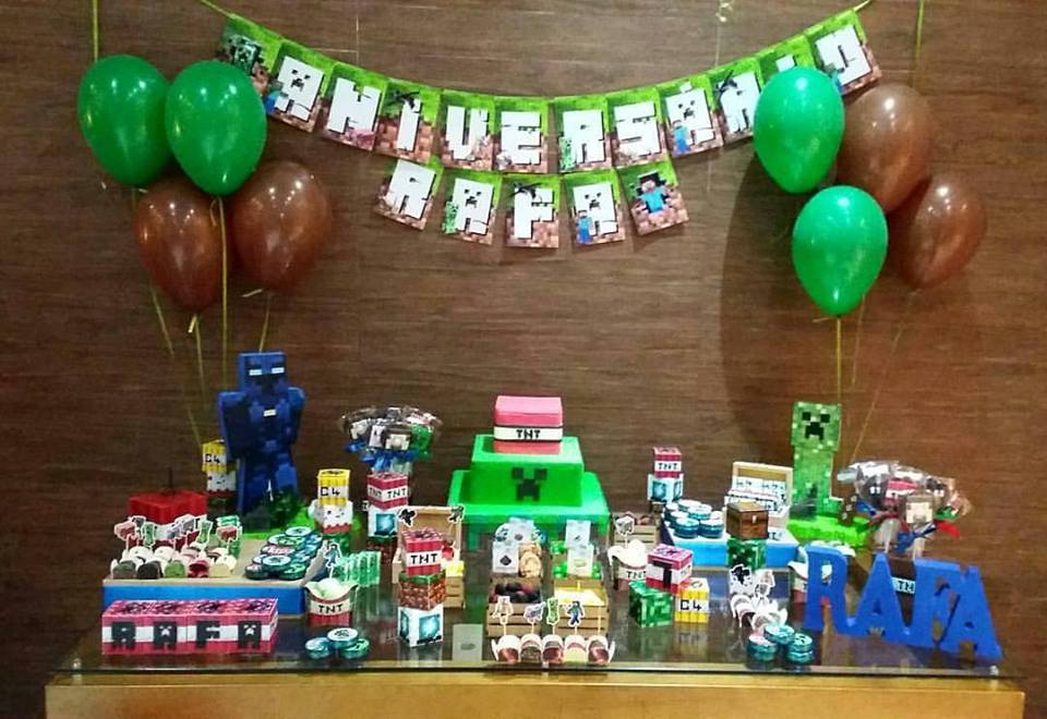 festa simples minecraft