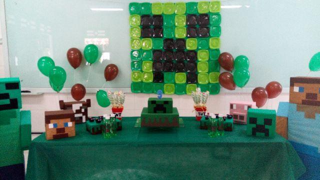 festa minecraft painel