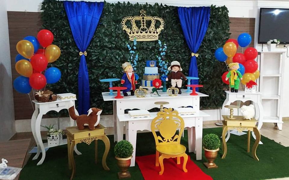 decoração de festa pequeno príncipe