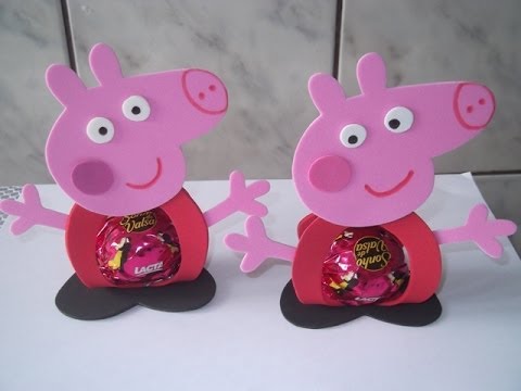 lembrancinha peppa pig simples