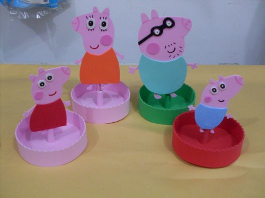 lembrancinha peppa pig em eva