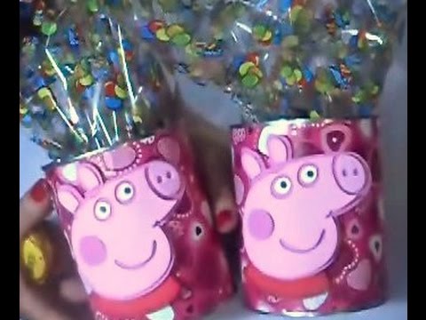 lembrancinha peppa pig simples