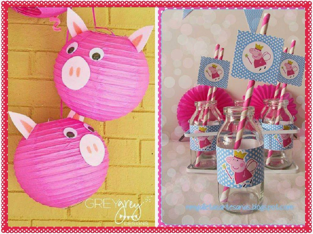 lembrancinha peppa pig simples