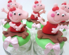 lembrancinha peppa pig em biscuit