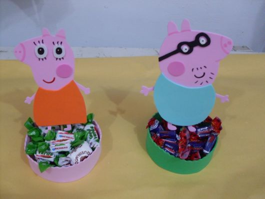 lembrancinha peppa pig simples