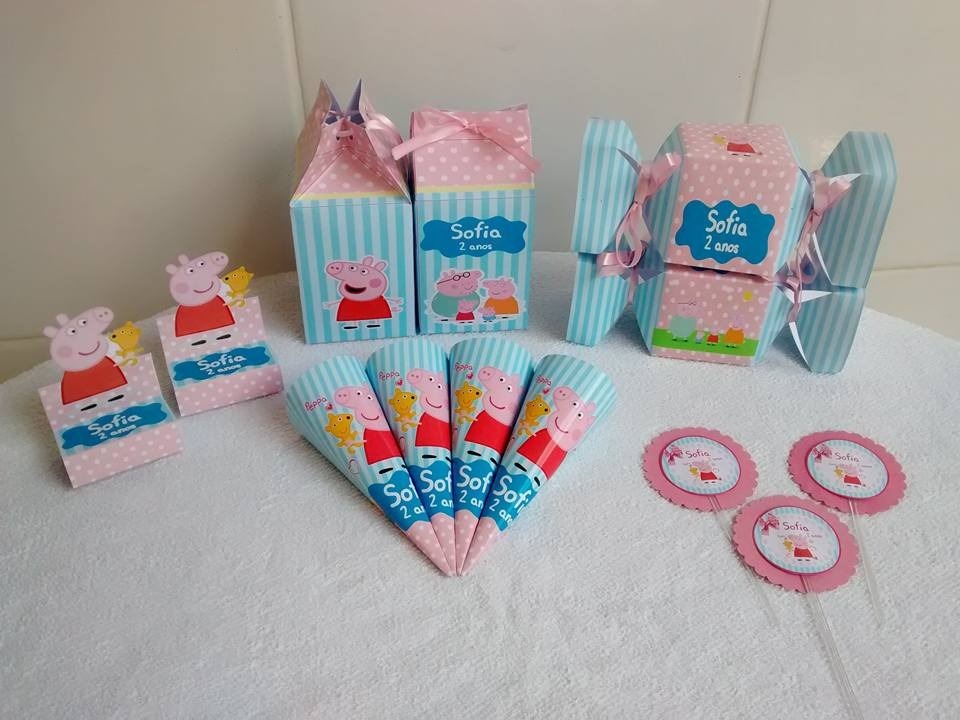 lembrancinha peppa pig personalizada