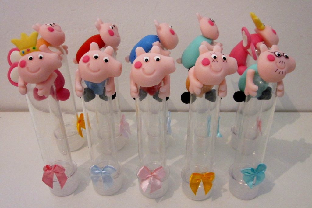 lembrancinha peppa pig tubete