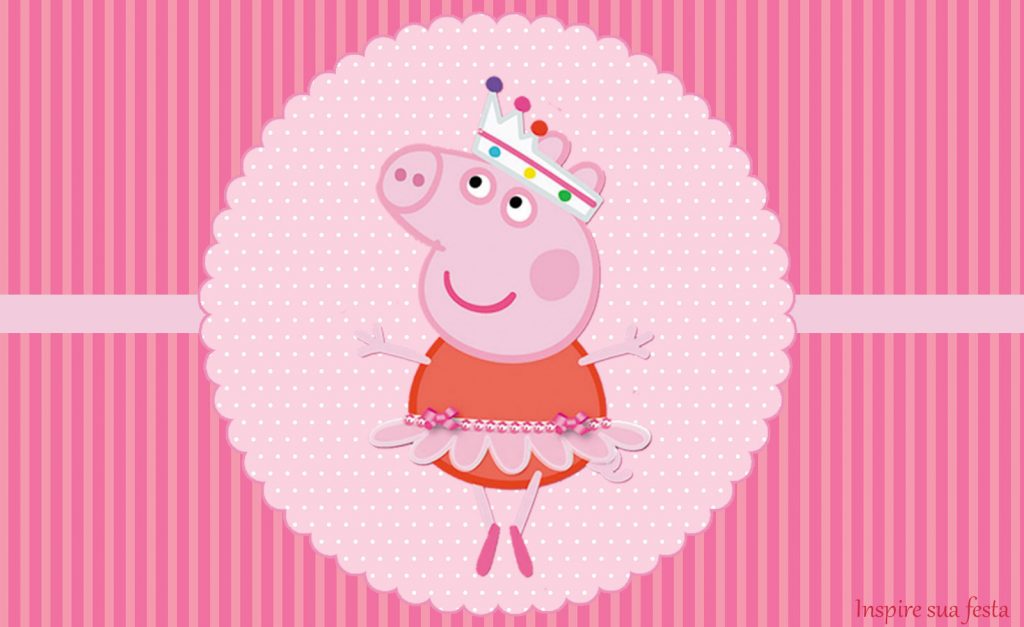 adesivo para lembrancinha peppa pig