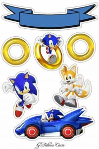 topo de bolo do sonic