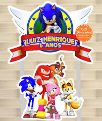 topo de bolo do sonic